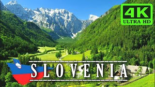 Video thumbnail of "SLOVENIA  💚  MAGICAL NATURE - Kranjska Gora, Bled, Vintgar, Tolmin 4K ► 18 min"