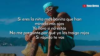 Lefty SM - Que Bonita (Letra/Lyric)