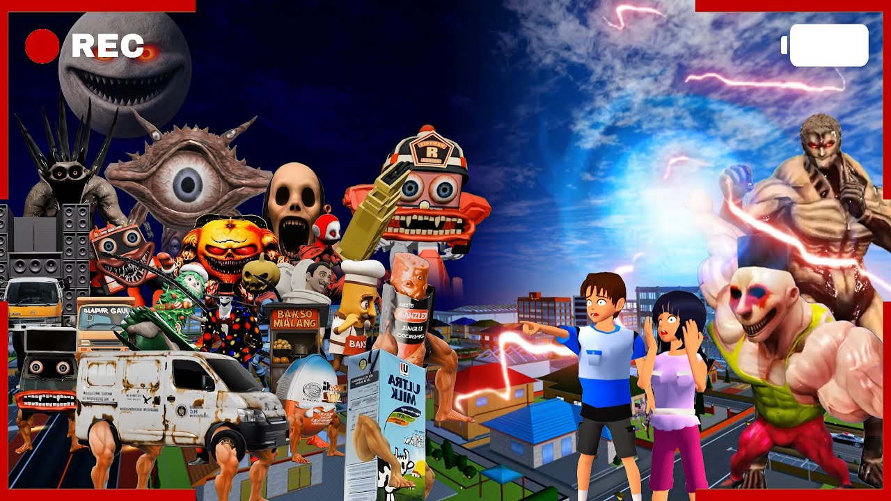 YUTA MIO PANIK ‼️😱 Anomali SOSIS KANZELER & Monster MBG Mengubah SAKURA Menjadi MALAM 😱‼️