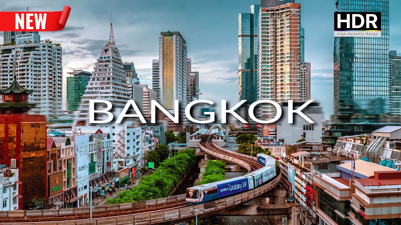 🔥 Бангкок: город, который никогда не сбавляет обороты • Секреты Таиланда • 4K HDR