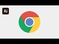 Как сделать логотип Google Chrome в Adobe Illustrator