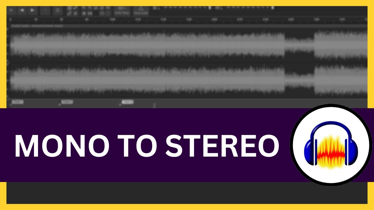 How to Make Mono to Stereo in Audacity - YouTube