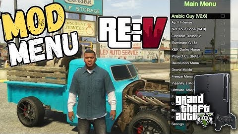 GTA 5 RE:V PS3  INSTALAR MOD LTS LOADER PKG