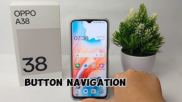 How To Show Back Button On Navigation Bar In Oppo A38 | How To Change Navigation Bar