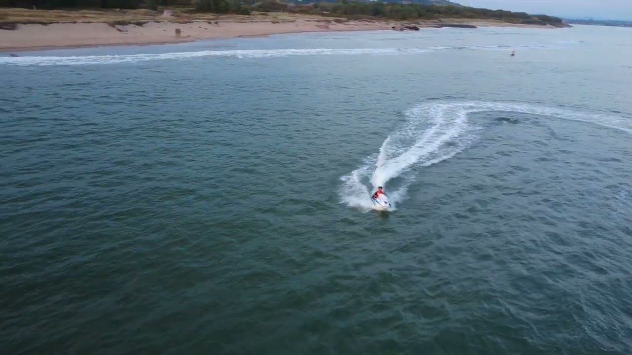 DJI 0052 - Burry Port beach - testing PFV mode on the DJI Mini 4K drone