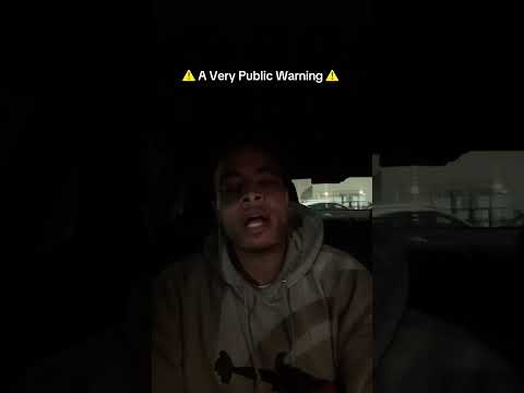 ⚠️ A Very Public Warning ⚠️ Quit calling my phone #breakup