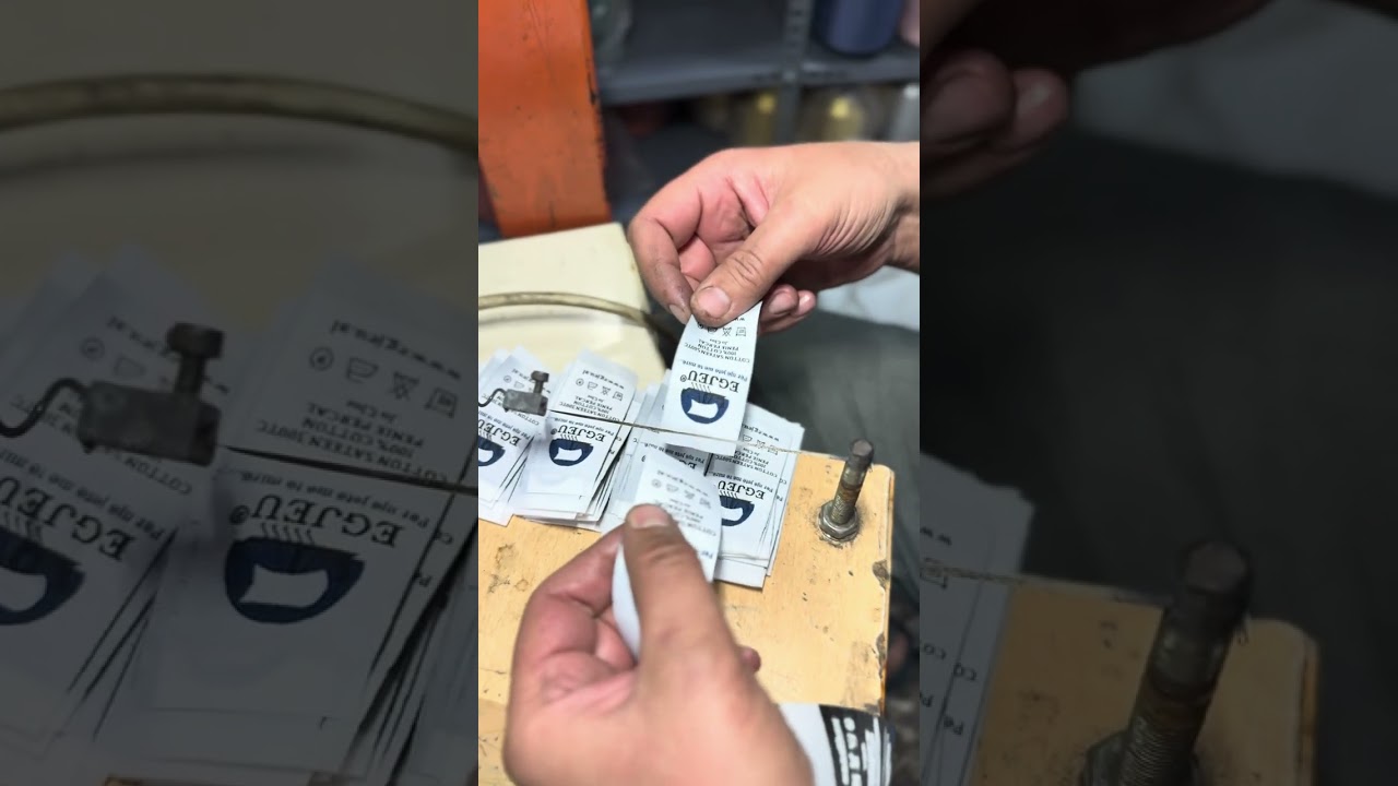 Исследование образцов тканых этикеток | Woven Label Sample Study   