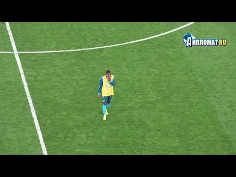 Первое появление Малкома на поле в составе Зенита