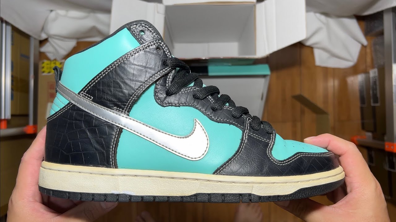 PACKING NIKE DUNK HIGH PRO SB “ Tiffany “ 653599 400