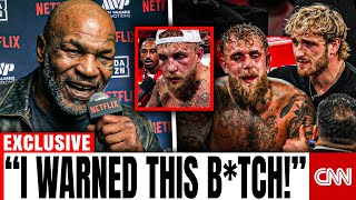 i Told You Kid Mike Tyson Reacts After Jake Paul Suffers Brutal Knockout