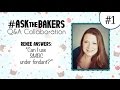 #AsktheBakers Part 1: &quot;Can I use SMBC under fondant?&quot; | Renee Conner