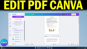 How To Edit PDF File in Canva