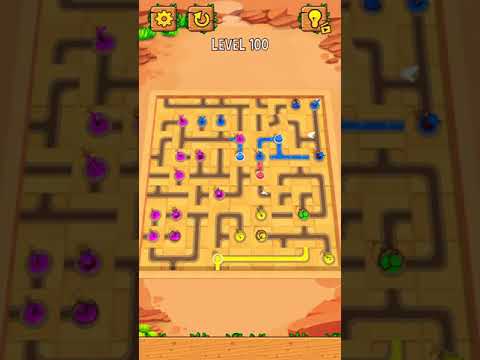 Water Connect Puzzle || Level 100 || Puzzle love || Brain work || Game lovers