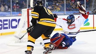 Sevigny stacks his pad for incredible save