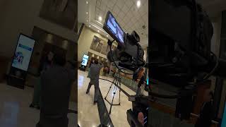 POV: B-Roll for Campaign Video | 70mm Gimbal Shots with Signage