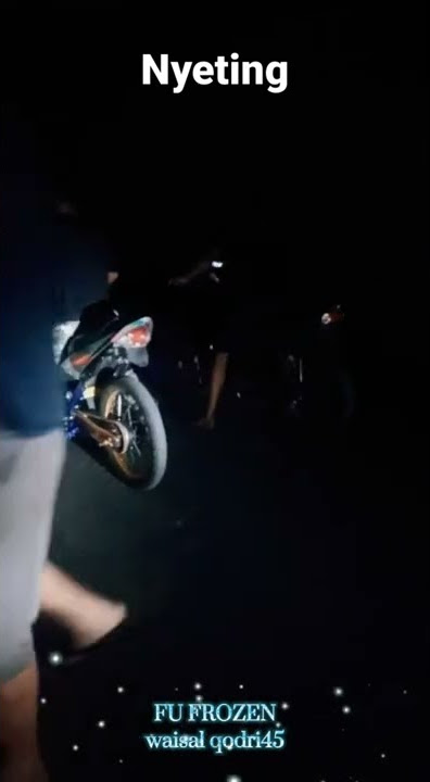 perdana nyeting SATRIA FU FROZEN persiapan dragbike medan 13 Febuari 2022 #dragbikeindonesia