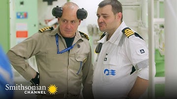 Why Maintenance Crews Have to Work Fast to Check a Ship’s Engines | Smithsonian Channel