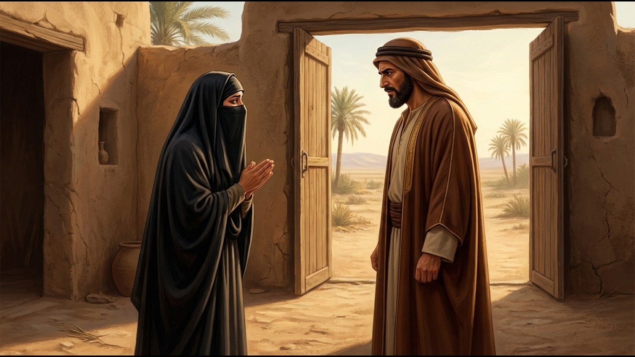 طلبت منه ان تعمل كخادمة في قصره لكن بشرط ان لا يرى وجهها أبدا ، لكن حين سقط لثامها انكشف السر !