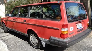 Volvo 240 SW Station Wagon 360 Degrees Walk Around the Car. by carandtrain 33 views 1 month ago 1 minute, 39 seconds