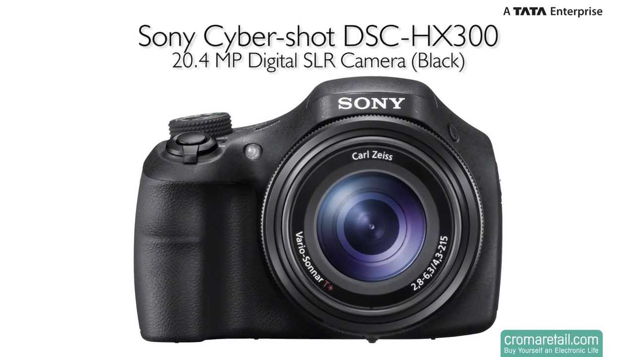 Sony Cyber-shot DSC-HX300 20.4 MP Digital SLR Camera (Black) - YouTube