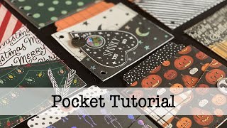 Mini Album Pocket Tutorial