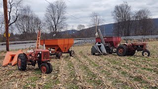 Picking Corn With Allis Chalmers CA and D14