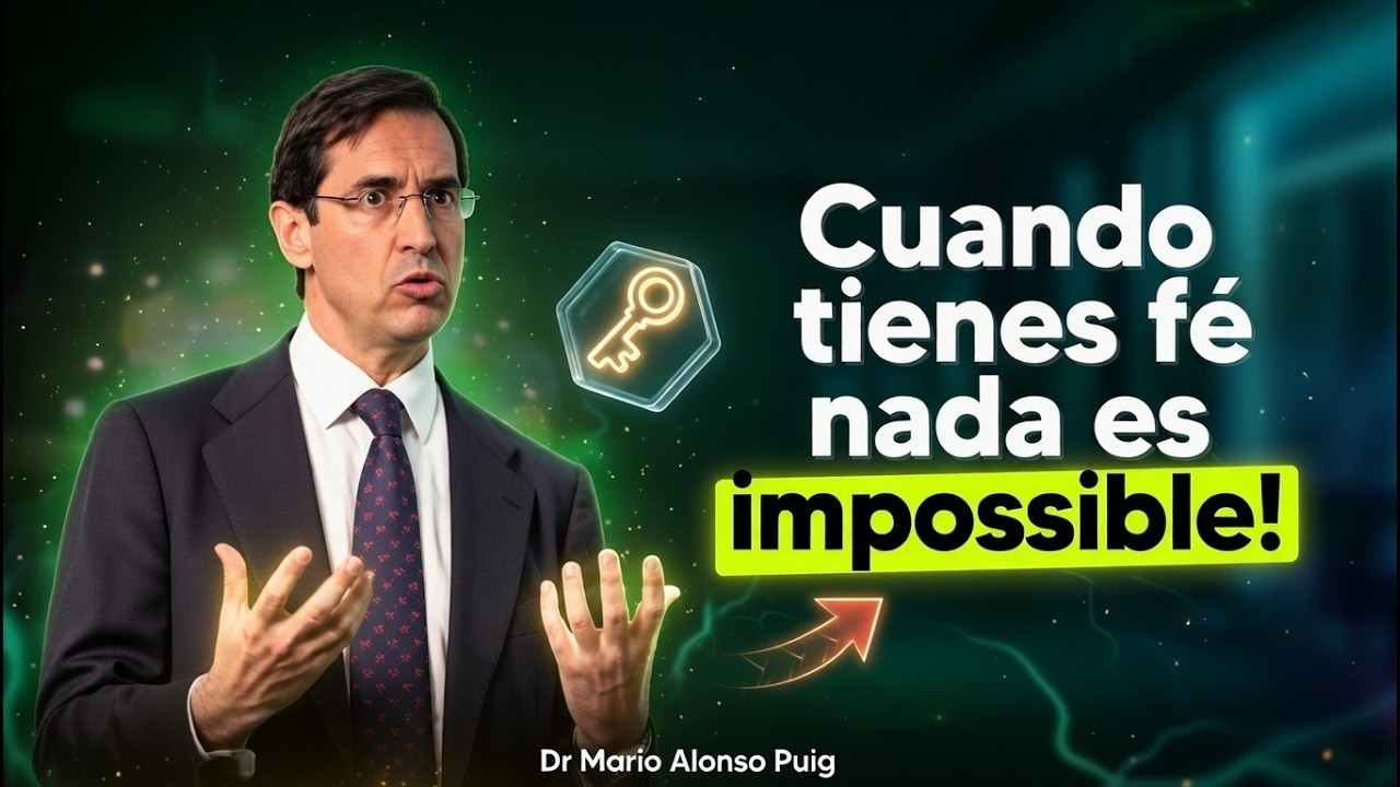 🙏 La Fe en Dios Abre Puertas que Nadie Puede Cerrar 🚪 - Dr. Mario Alonso Puig 🙌.