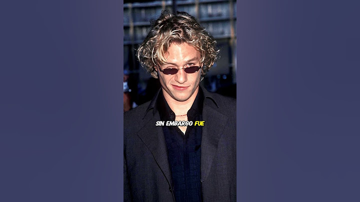 Lo que nunca viste detrás de su última sonrisa en Hollywood | Heath Ledger
