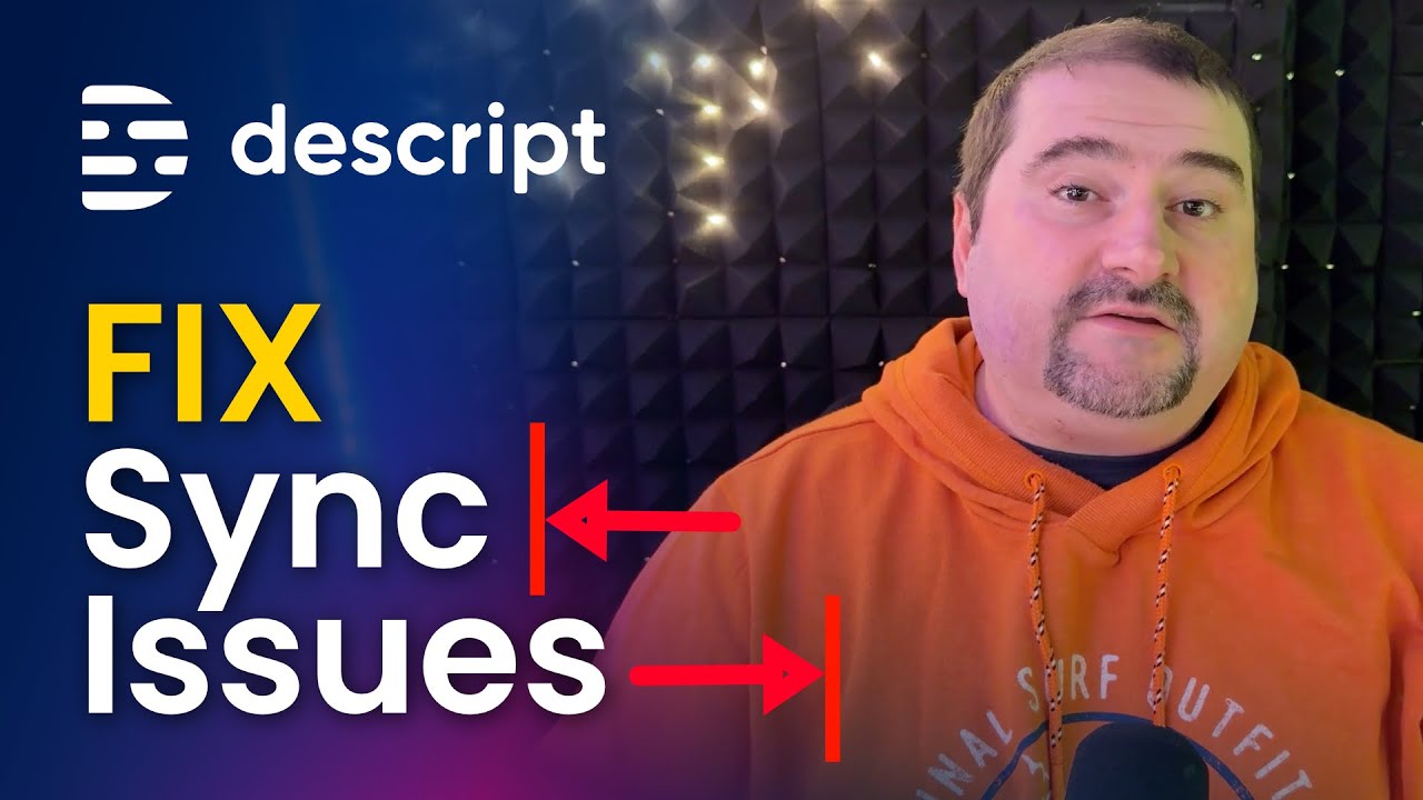 How to Fix Audio and Video Sync Issues in Descript - YouTube
