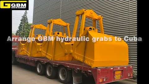GBM hydraulic remote control grab supplier