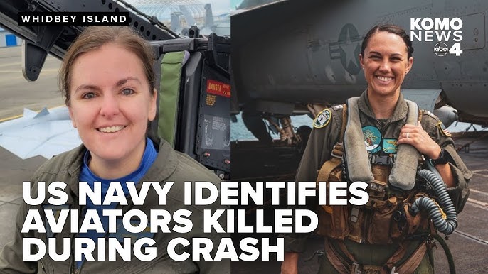 US Navy identifies 2 aviators killed in EA-18G Growler jet crash near Mount Rainier - YouTube
