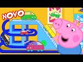 Peppa Pig Português Brasil | George Brinca com Carros de Brinquedo! | NOVO Contos da Peppa Pig