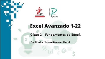 Excel Avanzado 1-22│Clase 2 - Fundamentos de Excel│ Centro de Integración Familiar.