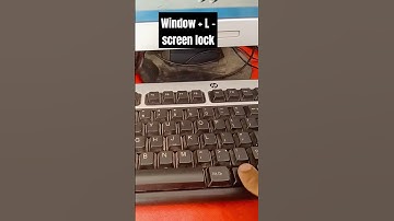 windows + L -: screen lock💯🔥#shortvideo #trending #video #viral #shorts #short #computer #screenlock