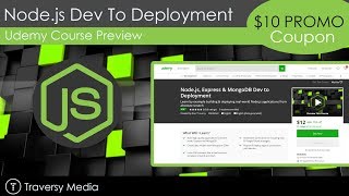 Udemy Course Alert - Node.js Dev To Deployment