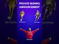 Exclusive Private Signing – Sterland, Dorigo &amp; Whelan