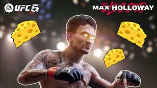 I Did The Impossible! vs Cheesy Max Holloway - UFC 5 (Greatest Comeback)