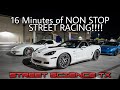 Most epic street racing of 2022  1000hp vettes imports mustangs camaros  more