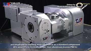 FAR-125 Pneumatic Brake Tilt Rotary Table