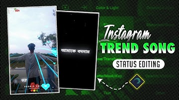 Insta Trading Purulia New Sad Song Status Video Editing In Alight Motion Status Editing