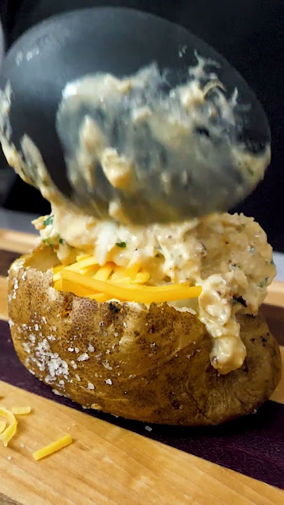 Seafood Baked Potato