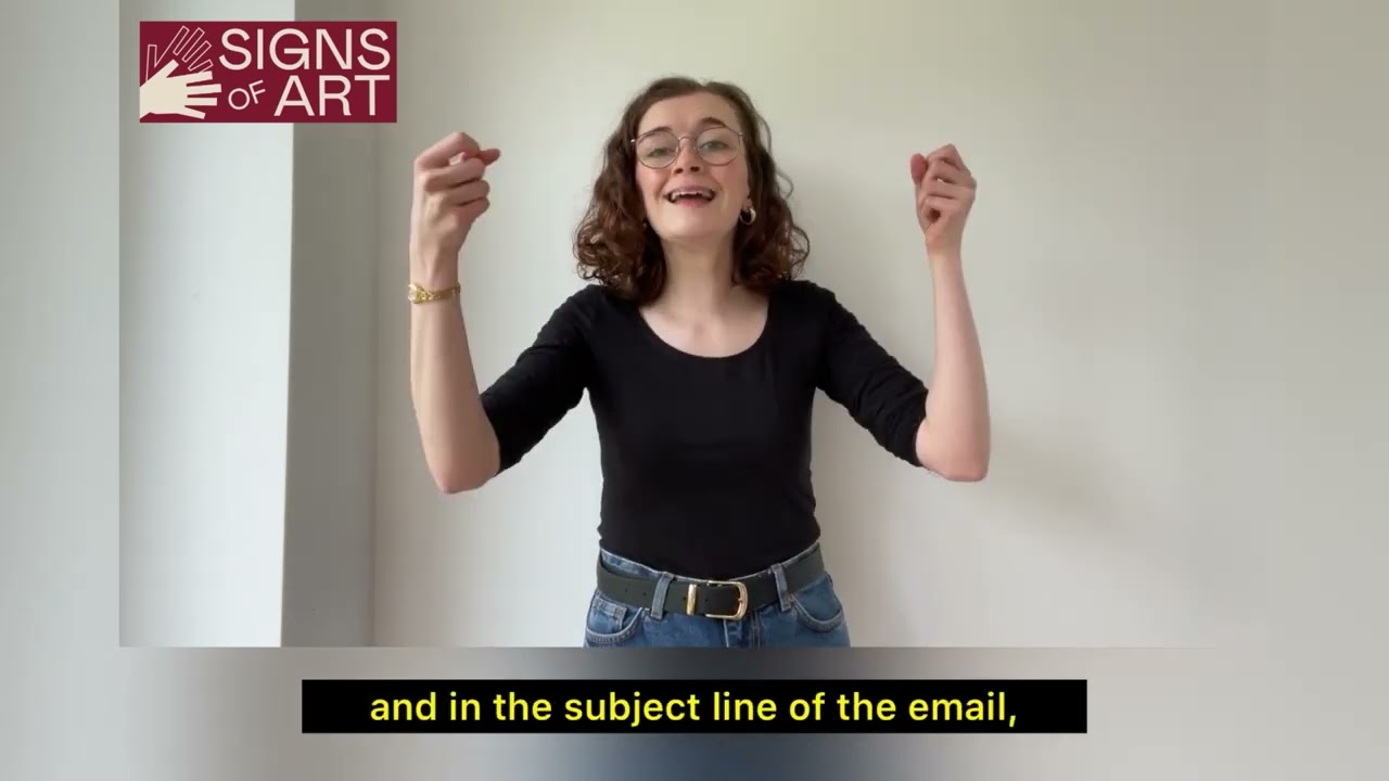 RWA 170 Annual Open Exhibition Artists Call Out BSL Video