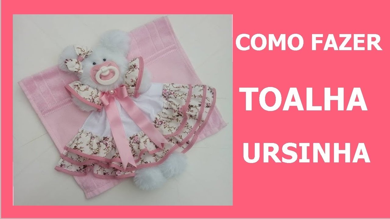 COMO FAZER UMA URSINHA 3D  (VÍDEO  2)