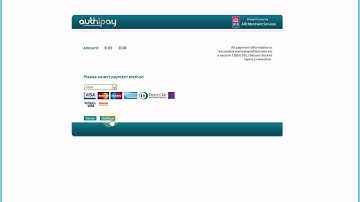 Authipay shopping cart ShopIntegrator checkout demo