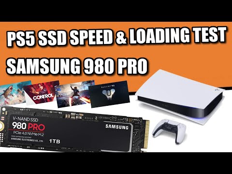PS5 SSD Speed & Loading Test - The Samsung 980 Pro NVMe