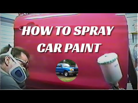 Spraying Nason Ful Cryl Thane Single Stage Paints Panel Repair You - How To Mix Nason Single Stage Paint