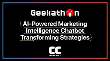 AI-Powered Marketing Intelligence Chatbot | Code Craft | Geekathon 2024