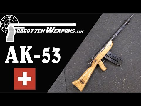 SIG AK-53: Ein Gewehr mit einem seltsamen, nach vorne öffnenden Verschluss