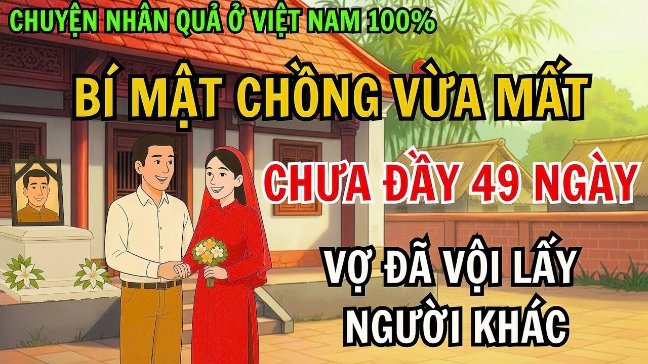 Chồng Mất Chưa Đầy 49 Ngày, Vợ Đã Đi Lấy Người Khác – Và Sự Thật Khiến Ai Nghe Cũng Phải Bàng Hoàng!