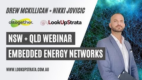NSW | QLD: Embedded Energy Networks for Owners Corporations and Bodies Corporate  | LOOKUPSTRATA